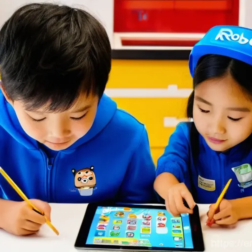 로보카폴리와 브랜드 협업 사례 - **Prompt 1: Robocar Poli Adventure at Home**
A bright, cheerful scene featuring a diverse group ...