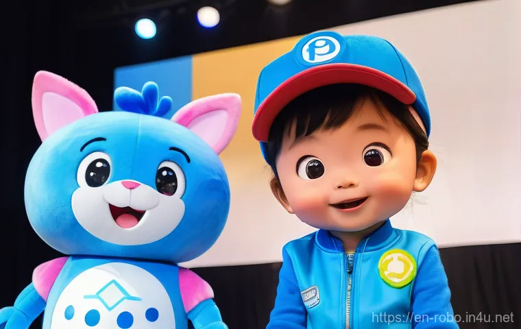 로보카폴리와 브랜드 협업 사례 - **Prompt 1: Robocar Poli Adventure at Home**
    A bright, cheerful scene featuring a diverse group ...