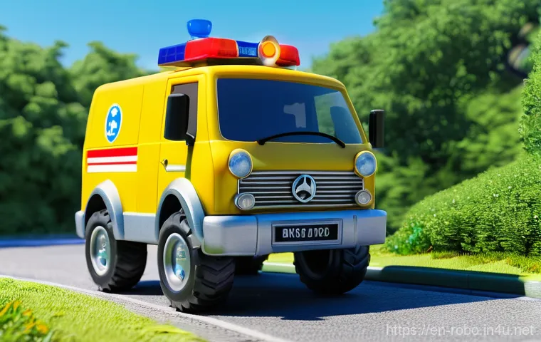 로보카폴리 베스트 에피소드 - **Prompt:** A dynamic and heartwarming scene in Broomstown where the Robocar Poli rescue team is act...